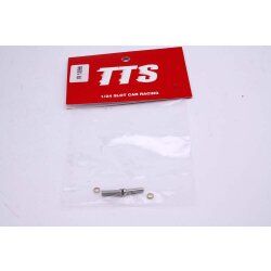 Axle  Ø3mm x 15mm (2) mit Bund Stahl TTS Formula 2...