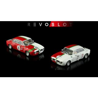 Alfa Romeo Gulia GTA Twin Pack Nr.6 und Nr.7 RevoSlot slotcars RS0154