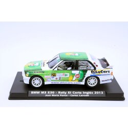 BMW M3 E30 Rally Corte Ingles 2013 Fly slotcar FLY038303