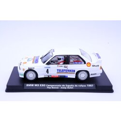 BMW M3 E30 Rally Campeonato Espana 1987  Fly slotcar...