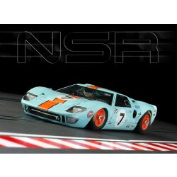 Ford GT40 MK Le Mans 1969 Gulf NSR slotcar nsr 0312SW