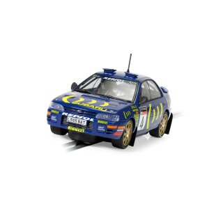 Subaru Impreza WRX Colin McRae 1995 slotcar Scalextric c4428