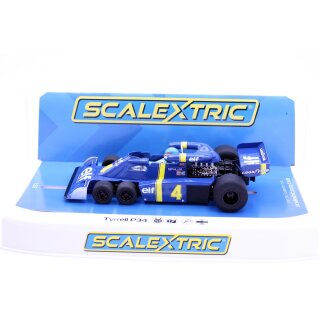 Tyrrell P34 1976 Spanish Grand Prix Scalextric slotcar c4328