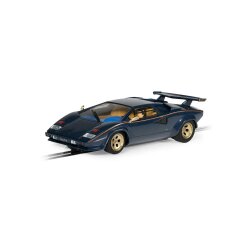 Lamborghini Countach blau Scalextric slotcar C4411