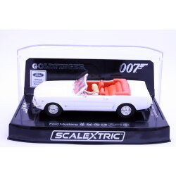 Ford Mustang James Bond Goldfinger Scalextric Slotcar C4404