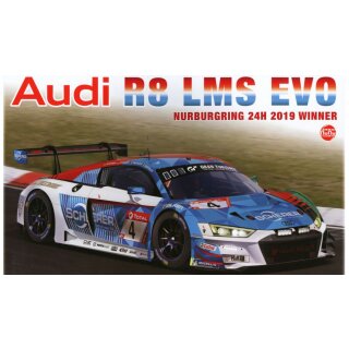 Audi R8 LMS EVO Nürburgring 2019 24h Winner 1/24 KIT NUNU Beemax  Modell Kit PN24026