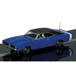 Dodge Charger metallic blue 1969 Scalextric c3535