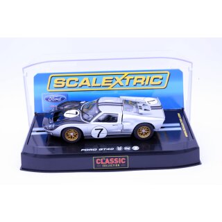Ford GT40 Le Mans 1966 Andretti Bianchi Nr.6 Scalextric C2917