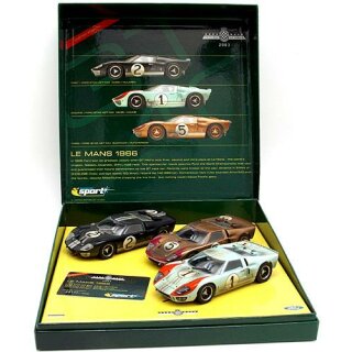 Ford GT 40 Le Mans 1966 Goodwood Festival of Speed Set 2003 limited sport edition Scalextric C2529A