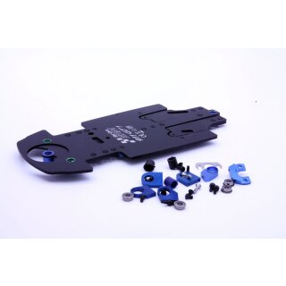 Chassis-Upgrade Kit 1:24 BRM f.Slotcar Porsche GT1 m.Aluminium-Chassis z.Umrüstung auf neue Technik/Chassissausführung BRM KAP911