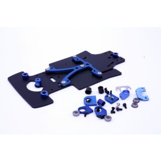 Chassis-Upgrade Kit 1:24 BRM f.Slotcar Ferrari 512M m.Aluminium-Chassis z.Umrüstung auf neue Technik/Chassissausführung BRMKA512M