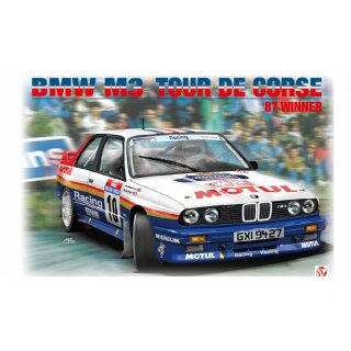 BMW M3 E30 Motul Tour de Corse 87 winner 1/24 KIT Beemax 24029