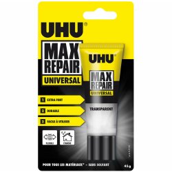 UHU Max repair Kleber Universal transparent 45gr