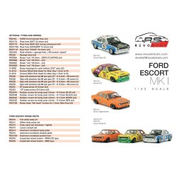 Ersatzteile 1/32  REVOSLOT Ford Escort