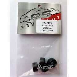 Reifen hinten Tourenwagen Vollgummi (racing) 25 Shore...