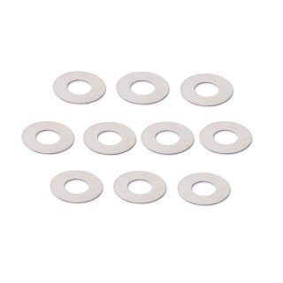 Abstandhalter Spacer (10)  0,1mm für modulare Zahnräder