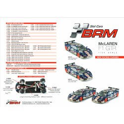Ersatzteile spare parts BRM TTS McLaren GTR slotcar