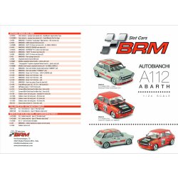 Ersatzteile spare parts BRM TTS Autobiachi Abarth A112...