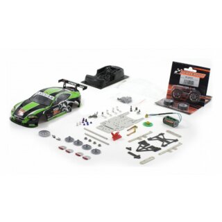 Jaguar XKR GT2 Le Mans Full Racing RC Competition Kit mit Scaleauto GT-3 Chassis Fahrwerk SC7123RC2 Scaleauto