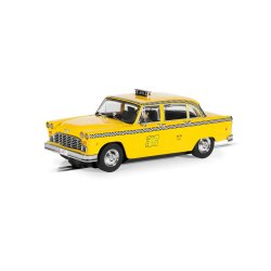 NYC Taxi Checker cab yellow cap 1977 Scalextric c4432