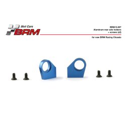 Axle mount rear (2) Aluminium for BRM Racing Chassis 1:24...