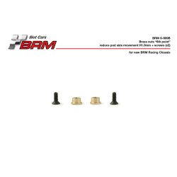 T-sleeves for Motor mount (2)  1mm for BRM Racing Chassis...