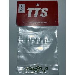 Axle distances Ø3mm x 2mm f. TTS slotcar Messing...