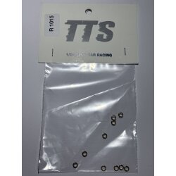 Axle distances  Ø3mm x 2mm f. TTS slotcar Messing...