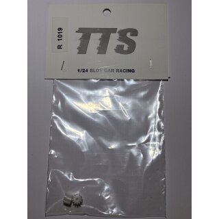 Motor pinion (2) 12Z M50 for TTS slotcars  TTR1019