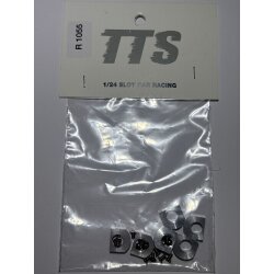 Axle mount front + rear (2) Aluminium Autobianchi + A112...