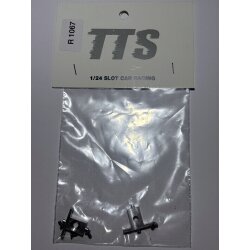 Axle mount front (2) Aluminium TTS Formula 2  TTS TTR-1067