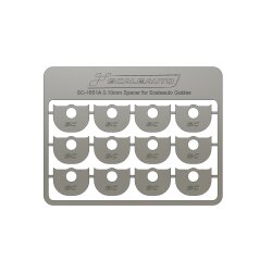 Leitkiel-Distanzen Scaleauto Spacers 0,10mm (Metall)...