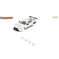 body kit  BMW M8 GT3 white white Kit  SC7514 Scaleauto