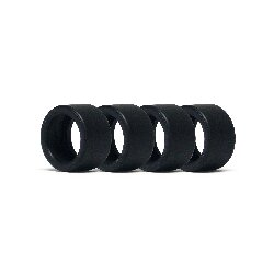 Tires  C1 Slicks Ø19,8x9,8mm 1140 Vollgummi C1 4)...