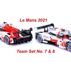 Toyota GR10 Hypercar Le Mans 2022 No. 7 + No 8 Premium...