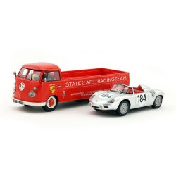 VW Bus T1 mit  Westermann Porsche 718 RS 60 Slotcar...