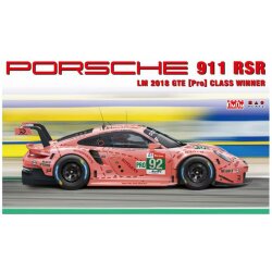 Porsche 911 RSR  GTE Le Mans 2018 Pink Pig  Pro Class...