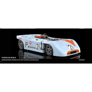 Porsche 908/3 NSR Slotcar Gulf 1000km Nuerburgring 1970 #21 NSR slotcar NSR0520SW