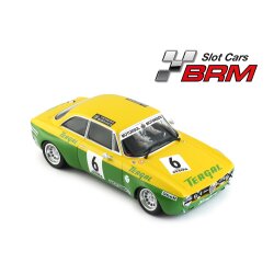 Alfa Giulia Nr. 6 special edition Tergal BRMSlotcar BRMSC07A