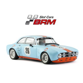 Alfa Giulia Nr. 6 special edition Tergal BRMSlotcar BRMSC07A
