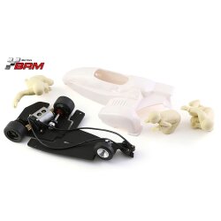 Seitenwagengespann Motorrad white kit BRM Slotcar 1:24...