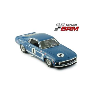 Ford Mustang 1969 Nr. 1 BRM194 BRM 1:24 Slotcar