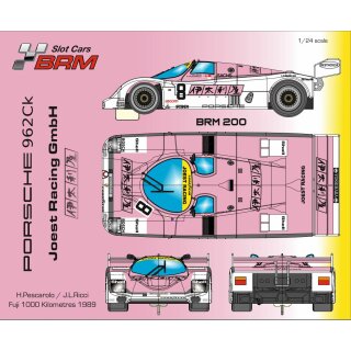 Porsche 962CK  Fuji 1000km 1989 Nr.8  BRM Slotcar BRM200