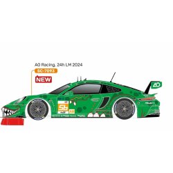Porsche 911 AO Racing Le Mans 2024  #56 painted version...