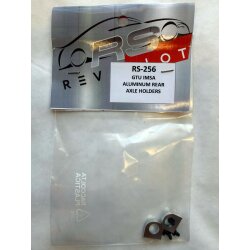 Achshalter hinten (2) Aluminium  Porsche 934 f.Slotcars...