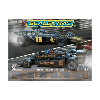 Ronnie Peterson Lotus - Twin Car Pack  Scalextric 1:32 Slotcar C4648A