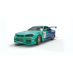 Nissan R34 Skyline - Falken Tyres DPR Scalextric 1:32...