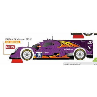 Oreca LMP 07 Nr.14 Kit  in Rennversion avec HS-LMP Chassis  Scaleauto Slotcar SCB15M06