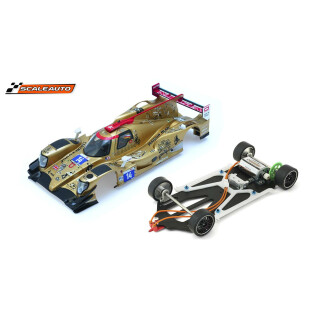 Oreca LMP 07 Nr.33 Kit  in Rennversion avec HS-LMP Chassis  Scaleauto Slotcar SC7148HS