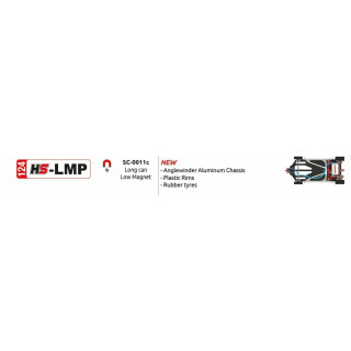 Oreca LMP 07 Nr.33 Kit  in Rennversion avec HS-LMP Chassis  Scaleauto Slotcar SC7148HS